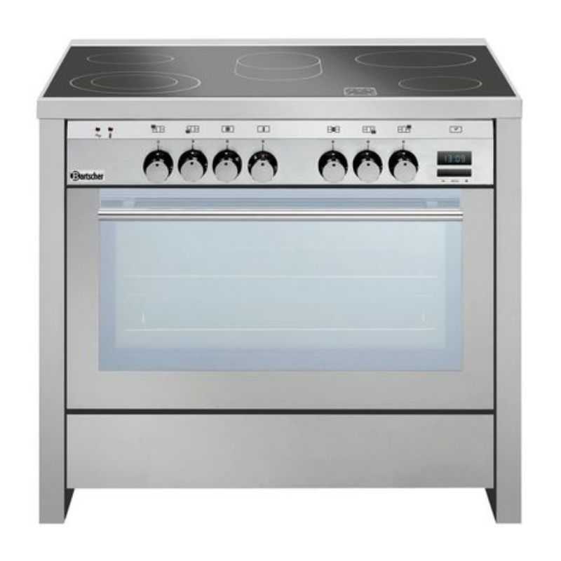 Ceramic hob 600 - Electric oven - Bartscher Ceramic hob 600 - Electric oven - Bartscher