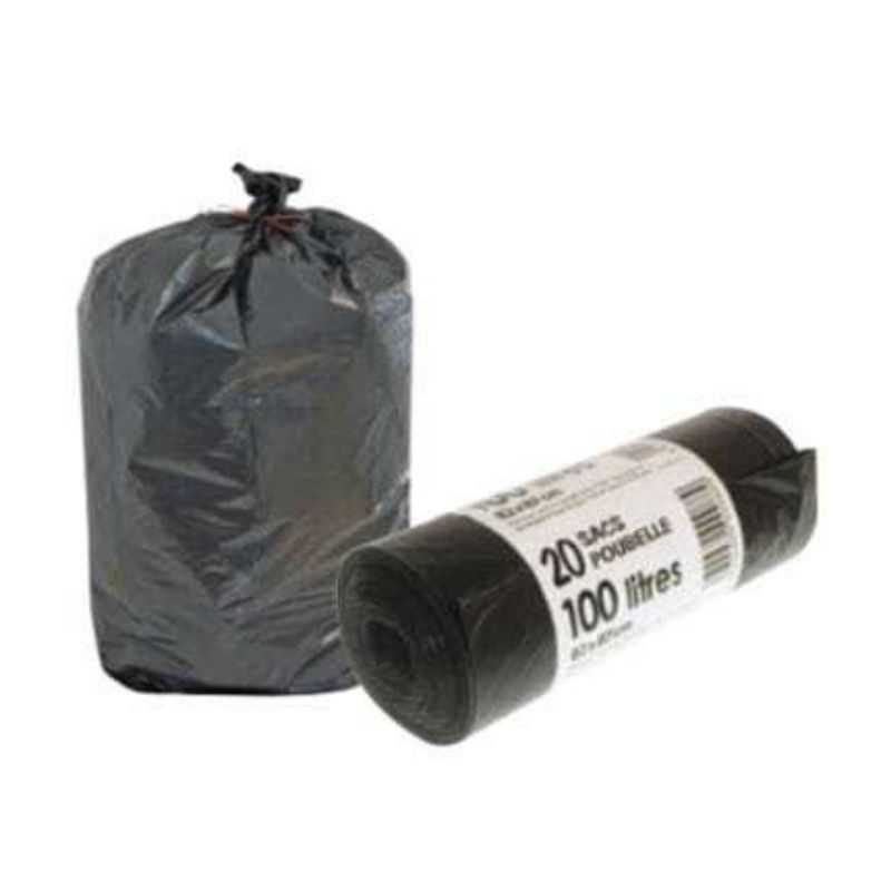 Sac Poubelle - 100 L - Lot de 20 Sac Poubelle - 100 L - Lot de 20