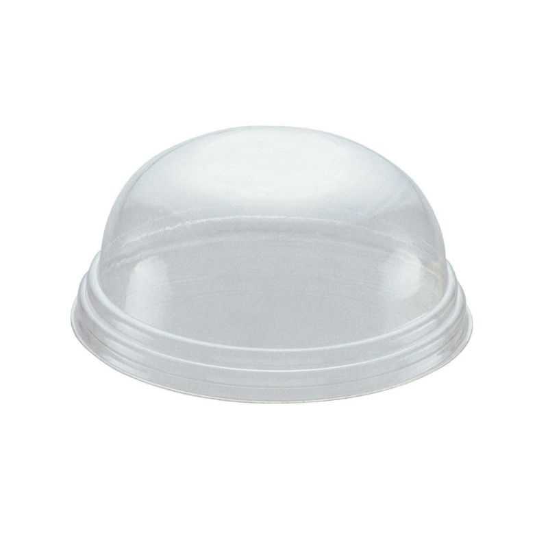 Deckel Dome ohne Loch aus RPET - Ø 81 - Packung mit 100 Deckel Dome ohne Loch aus RPET - Ø 81 - Packung mit 100