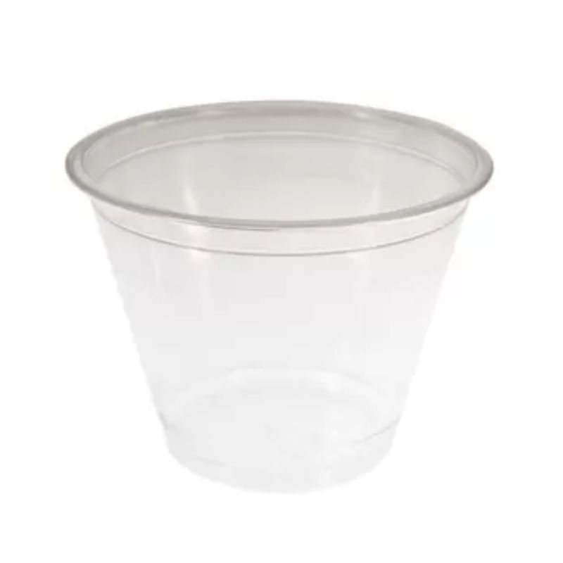 Durchsichtiger Kunststoffbecher - 270 ml - Packung mit 50 Durchsichtiger Kunststoffbecher - 270 ml - Packung mit 50
