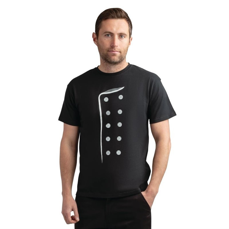 T-Shirt Schwarz Bedruckt - Größe XL - FourniResto - Fourniresto T-Shirt Schwarz Bedruckt - Größe XL - FourniResto - Fourniresto