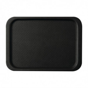 rutschfeste schwarze Unterlage Blackline 490 x 340mm - Roltex - Fourniresto