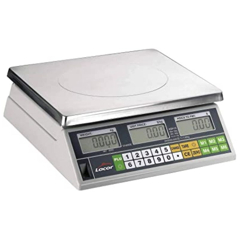Elektronische Küchenwaage - Tragkraft 15 kg - Lacor Elektronische Küchenwaage - Tragkraft 15 kg - Lacor