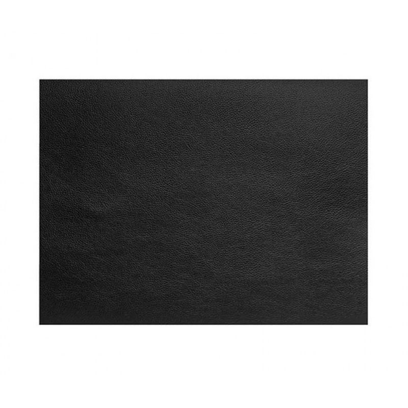 Tischset Rechteckig Aus Genarbtem Schwarzen Leder Cos - 45X30 Cm - Lacor Tischset Rechteckig Aus Genarbtem Schwarzen Leder Cos - 45X30 Cm - Lacor