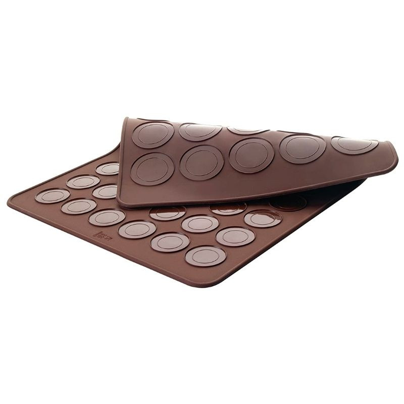 Macaron-Doppelgesicht-Silikonform - 390 x 290 mm - Lacor Macaron-Doppelgesicht-Silikonform - 390 x 290 mm - Lacor