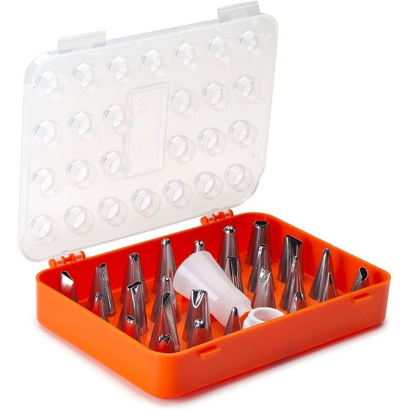 Set von 26 Edelstahl-Dekorationsdüsen - Lacor Set von 26 Edelstahl-Dekorationsdüsen - Lacor