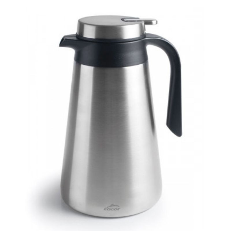 Isolierkanne aus Edelstahl mit doppelwandiger Isolierung - 2,2 L - Lacor Isolierkanne aus Edelstahl mit doppelwandiger Isolierung - 2,2 L - Lacor