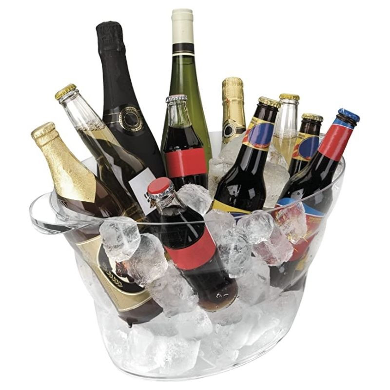Eimer für Champagner oval aus Acryl - 13 L - Lacor Eimer für Champagner oval aus Acryl - 13 L - Lacor