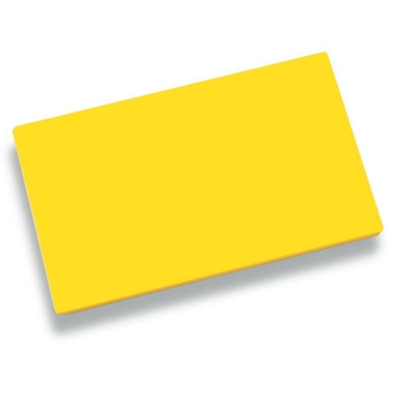 Planche Polyéthylène Jaune - 600 x 400 mm Planche Polyéthylène Jaune - 600 x 400 mm