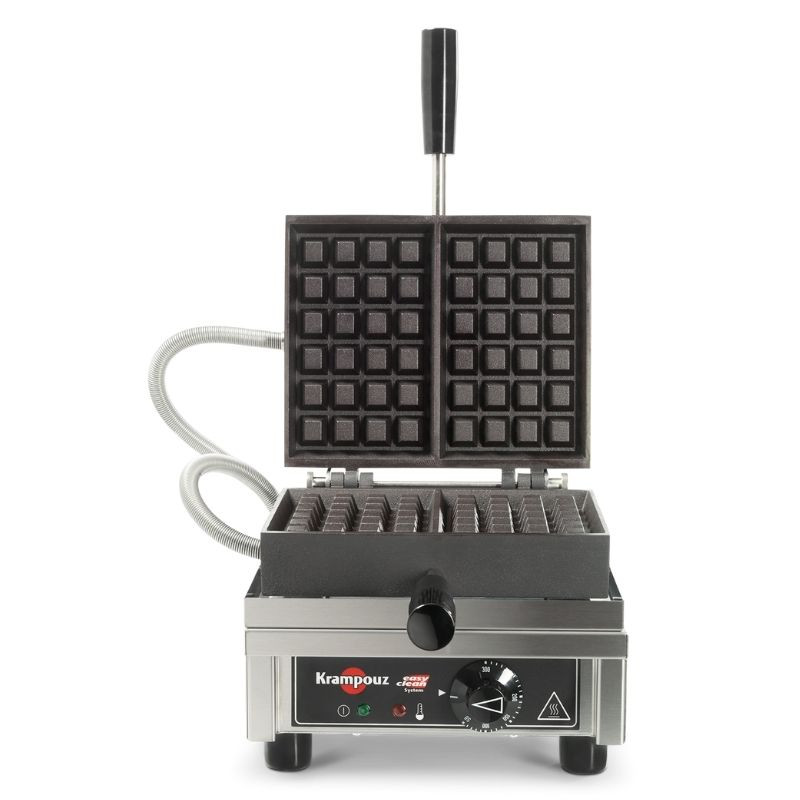 Professionelles Waffeleisen mit 90 ° Öffnung - 4 x 6 Brüssel Professionelles Waffeleisen mit 90 ° Öffnung - 4 x 6 Brüssel