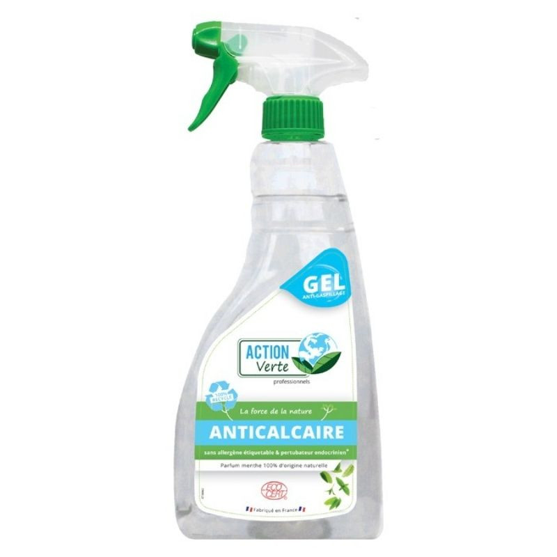 Sprüh-Gel Kalkreiniger - 750 ml - Grüne Wirkung Sprüh-Gel Kalkreiniger - 750 ml - Grüne Wirkung