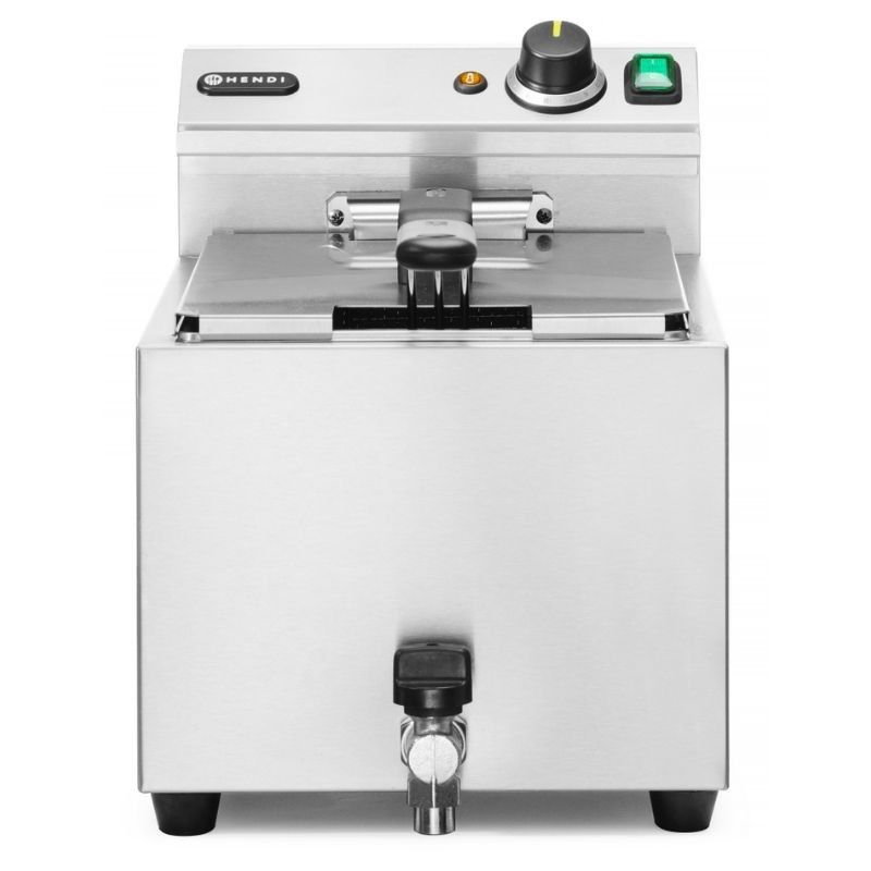 Fritteuse mit Ablasshahn Profi Line - 10 L - Hendi Fritteuse mit Ablasshahn Profi Line - 10 L - Hendi