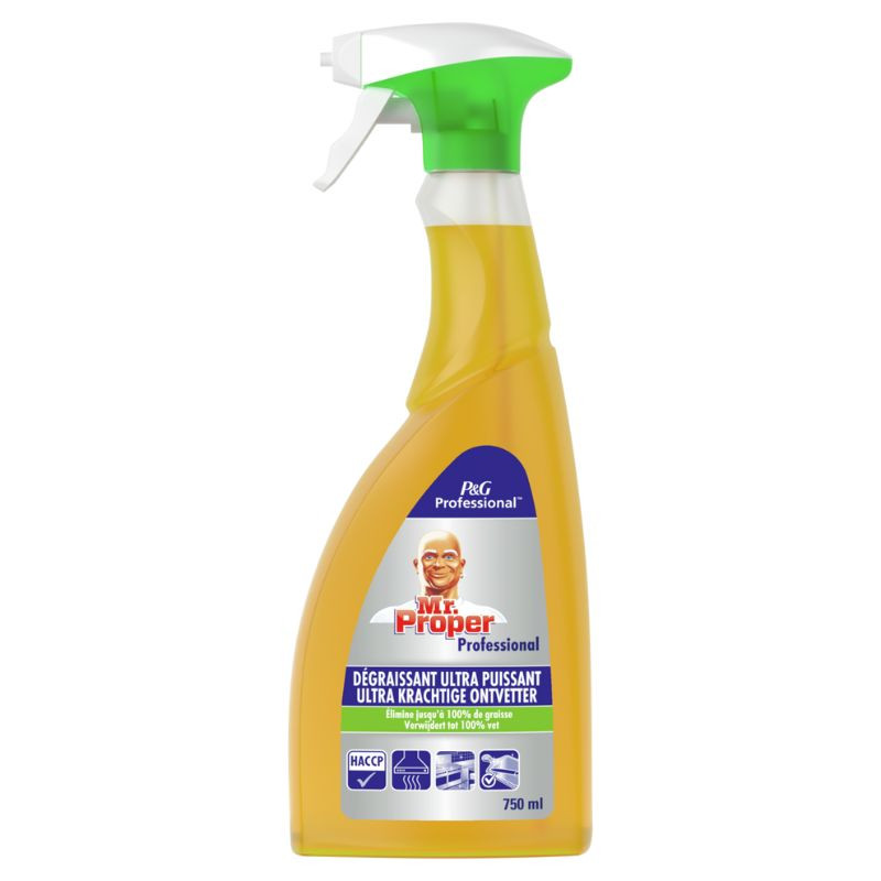 Sprühreiniger Ultra-Entfetter Professionell - 750 ml - Mr. Proper Sprühreiniger Ultra-Entfetter Professionell - 750 ml - Mr. Proper