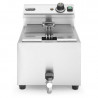 Fritteuse Profi Line mit Ablasshahn - 8 L