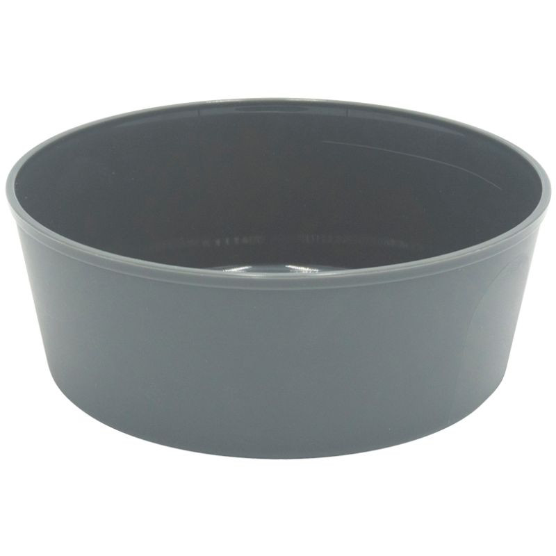 Wiederverwendbare graue Salatschüssel aus PP - 750 ml - Set von 24 Wiederverwendbare graue Salatschüssel aus PP - 750 ml - Set von 24