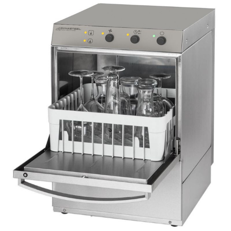 Professioneller Gläserspüler mit Dosierer für Klarspüler und Reinigungsmittel - 35 x 35 cm Professioneller Gläserspüler mit Dosierer für Klarspüler und Reinigungsmittel - 35 x 35 cm