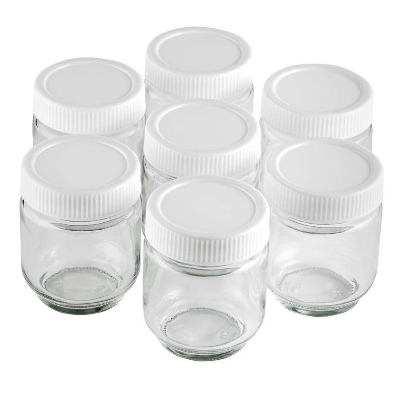 Gläser aus Glas - Set von 7 Gläser aus Glas - Set von 7