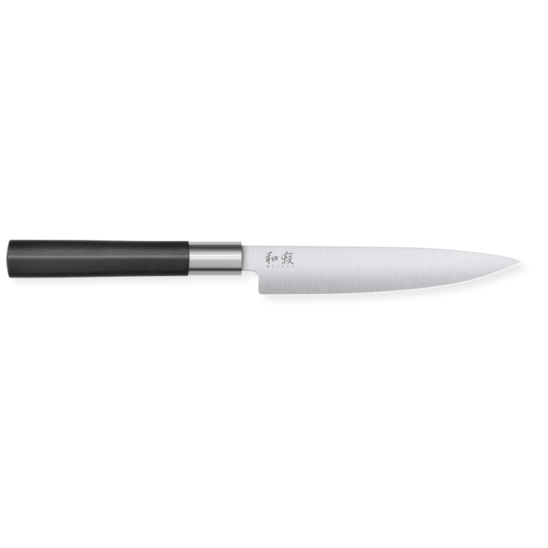 Universalmesser Kai Wasabi Black - L 15 cm: Schneidleistung und Benutzerkomfort Universalmesser Kai Wasabi Black - L 15 cm: Schneidleistung und Benutzerkomfort