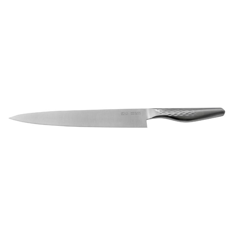 Japanisches Yanagiba-Messer 24 cm von der Marke KAI: außergewöhnliche Schneidleistung und ergonomischer Griff. Japanisches Yanagiba-Messer 24 cm von der Marke KAI: außergewöhnliche Schneidleistung und ergonomischer Griff.